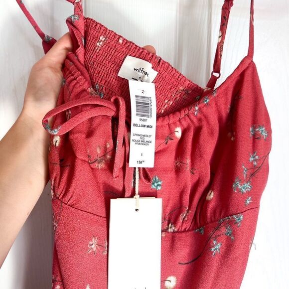 ARITZIA Wilfred bellow midi dress - Picture 4 of 7